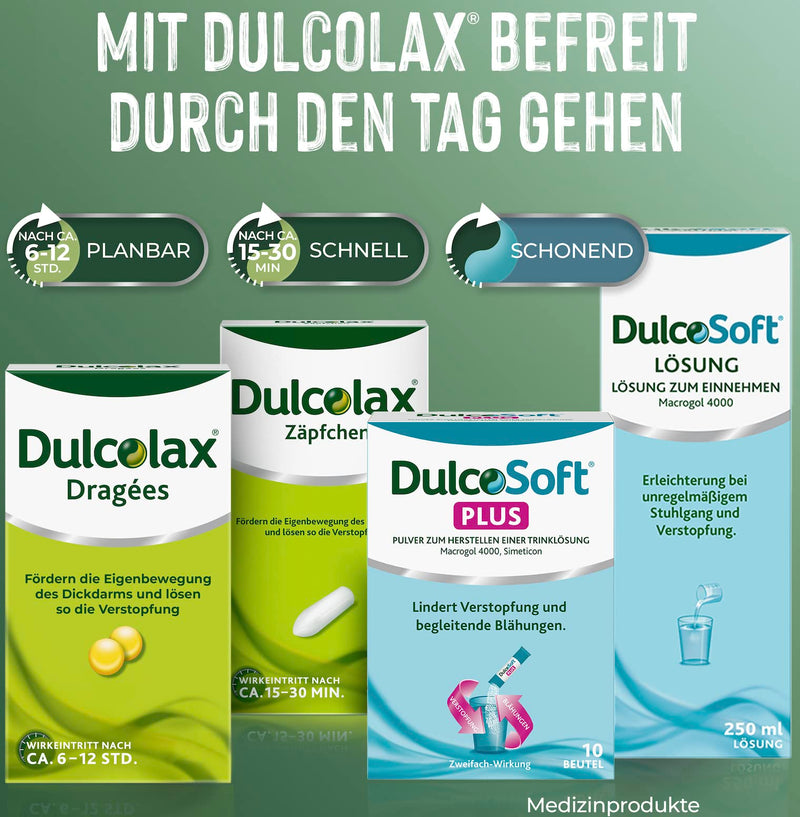 Dulcolax Dragées - Laxative for predictable relief from constipation - 40 pieces (pack of 1) - NewNest Australia