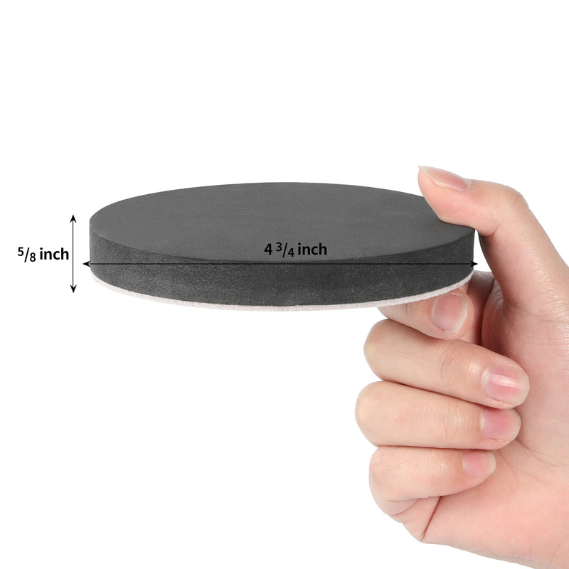 Yelanon Felt Furniture Sliders for Carpet Hardwood Floors 12pcs 4 3/4” Reusable Furniture Moving Pads Heavy Duty Furniture Movers Sliders Protect Carpet Surfaces Move Heavy Furniture Easy and Quickly 12pcs 4 3/4" - NewNest Australia