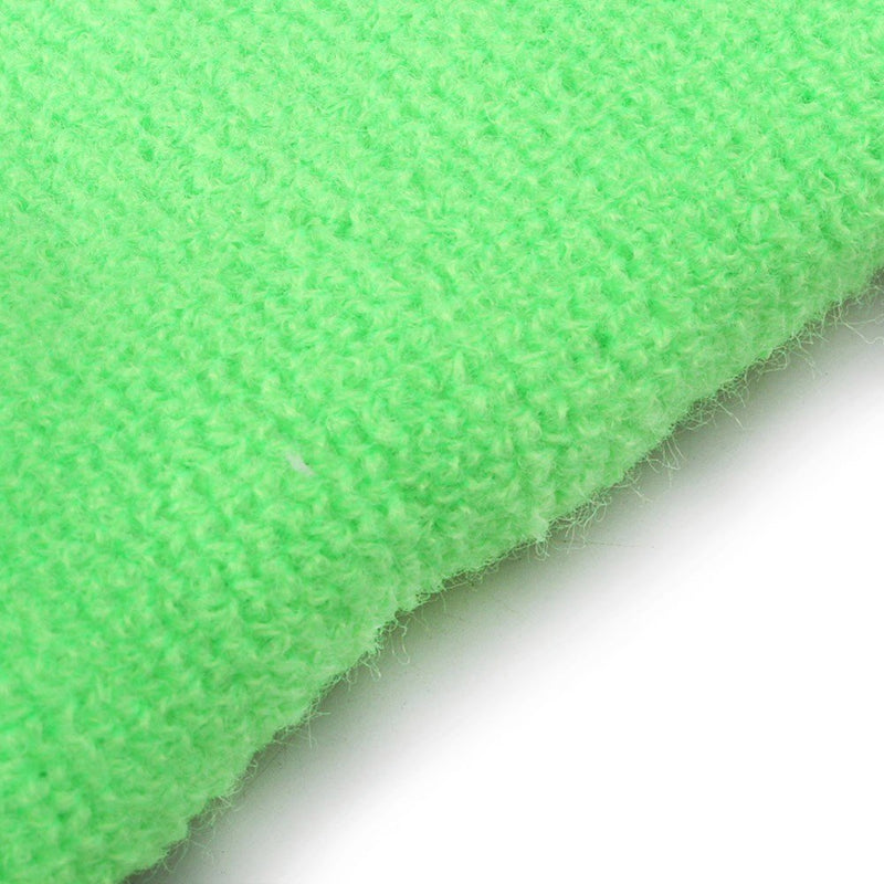 Mallofusa 10 Pack Colorful Sports Basketball Football Absorbent Wristband Party Outdoor Activity Light Green - NewNest Australia