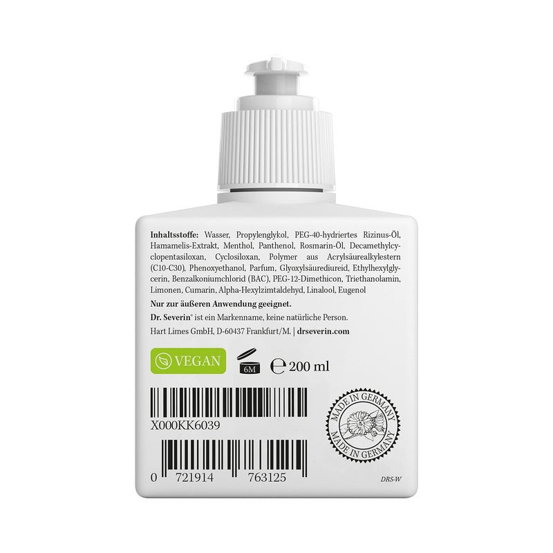 Dr. Severin® Women Original After Shave Balm I Against Razor Pimples & Redness I Shaving Epilation Waxing Sugaring I 200 ml pump dispenser - NewNest Australia