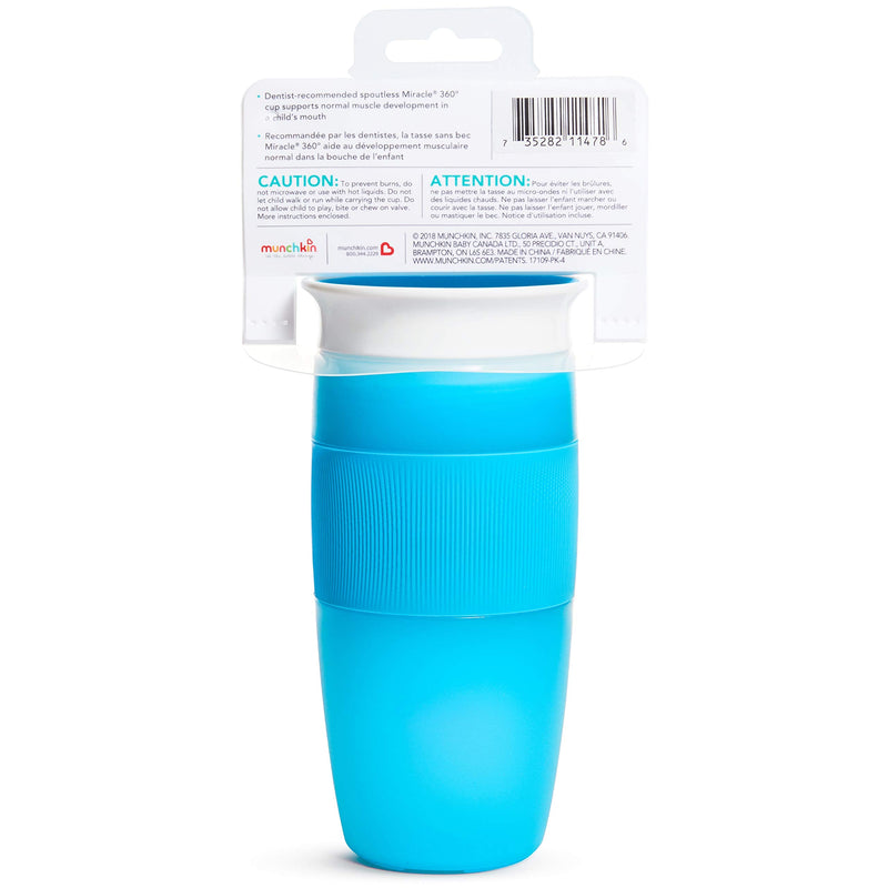 Munchkin Miracle 360 Sippy Cup, Blue, 14 Ounce - NewNest Australia