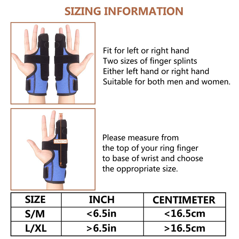 Small Finger Splint, Metacarpal Splint, Boxer Fracture Splint, Finger Splint, Finger And Ring Finger Splint For Straightening, Finger Support For Dislocated, Broken And Mallet Fingers - NewNest Australia