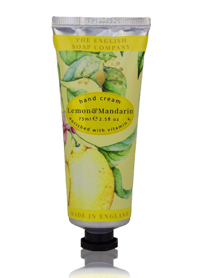 The English Soap Company Lemon and Mandarin Hand Cream 75mls Lemon & Mandarin Single - NewNest Australia