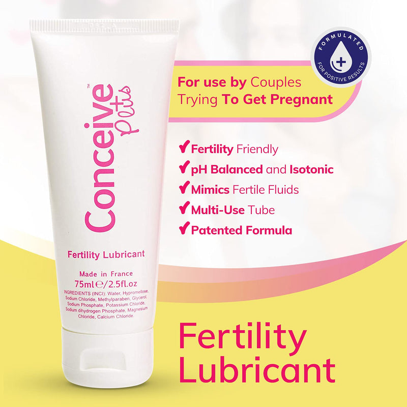 Conceive Plus Travel Size Fertility Lubricant for Women - Calcium + Mg - Use When Trying to Conceive - Vaginal Moisturizer - 1 Ounce Multi-Use Tube 1 Fl Oz (Pack of 1) - NewNest Australia