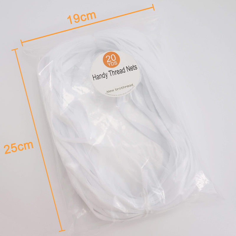 New Brothread 20YD Thread Net Spool Saver for Different Sizes of Embroidery Sewing Quilting and Serger Thread Spools/Cones - Cut into Any Length 20yd=18M - NewNest Australia