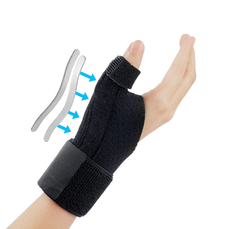 Acwoo Thumb Brace Wrist Support Right And Left Thumb Splint Breathable For Reduces Thumb Wrist Pain And Fatigue, Thumb Ccd Joint Arthritis, Carpal Tunnel Syndrome (B) - NewNest Australia