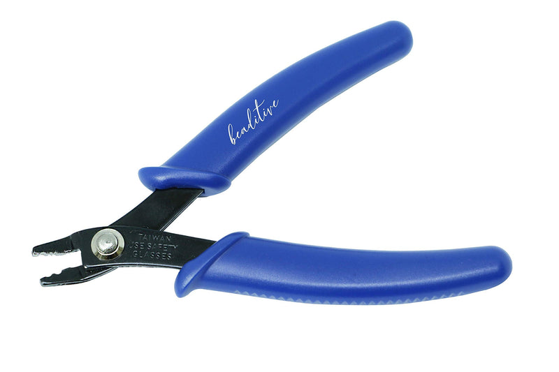 Beaditive Bead Crimping Plier for 2mm & 3mm Beads and Tubes | 5-Inch (Blue) Blue - NewNest Australia