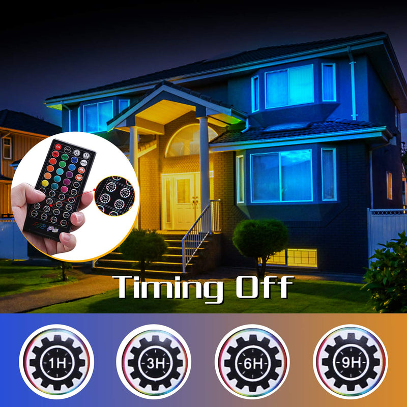 LED Strip Lights,Tenmiro 32.8FT LED Music Sync Color Changing Lights with 40keys Music Remote Controller and 12V5APower Supply, RGB SMD5050 300 led Lights for Room, Bedroom, TV, Party. - NewNest Australia