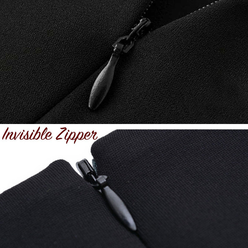 40PCS Nylon Invisible Zipper Tailor DIY Sewing Tools for Garment/Bags/Home Textile(9 inch,Black) 9 inch Black - NewNest Australia