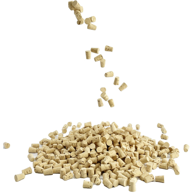 50 Small Mini Cork Plugs Cork Tops Stoppers Tapered Cork Bottle For DIY Craft Projects, 50 Corks - NewNest Australia