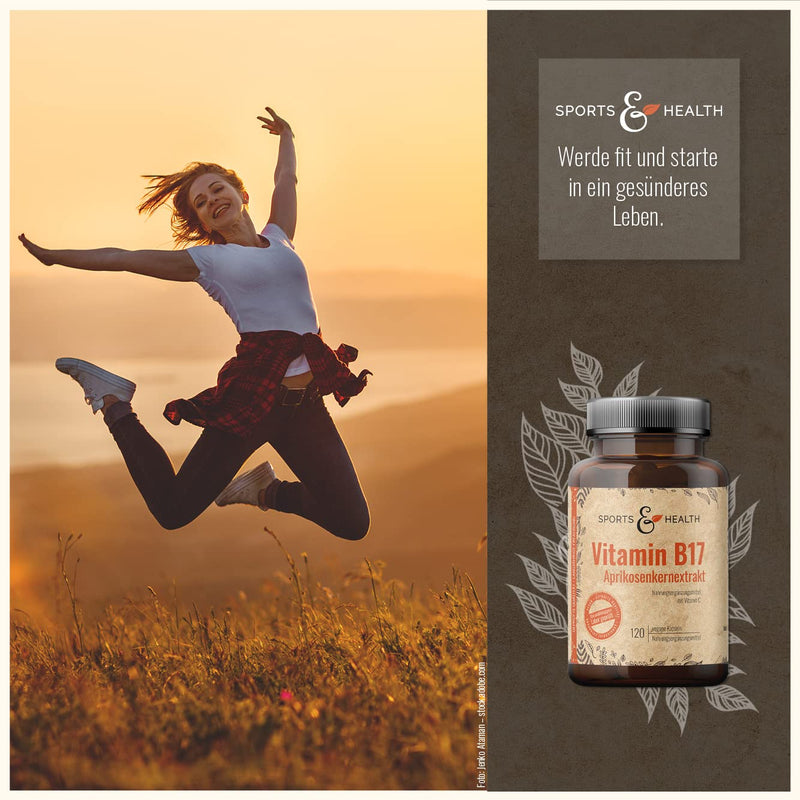 Apricot Kernels 120 Capsules - Apricot Kernel Extract With Vitamin C From The Acerola Cherry - Vitamin B17 - Apricot Kernel Extract With Vitamin C - Ground Apricot Kernels - Amygdalin From Apricot Kernels - NewNest Australia