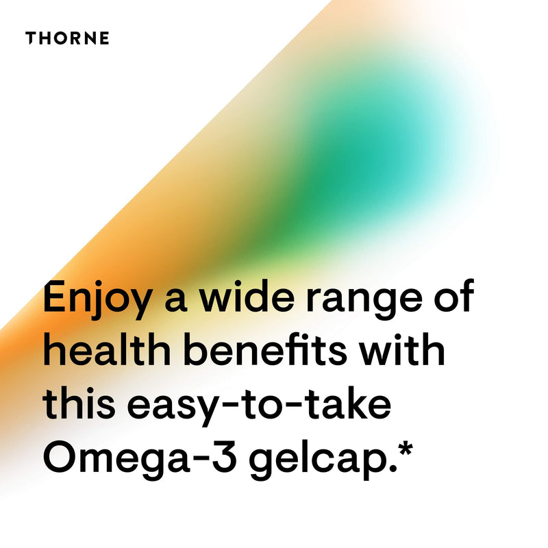Thorne Research - Super EPA - Concentrated Omega-3 Fatty Acid Supplement - EPA and DHA - 90 Gelcaps - NewNest Australia