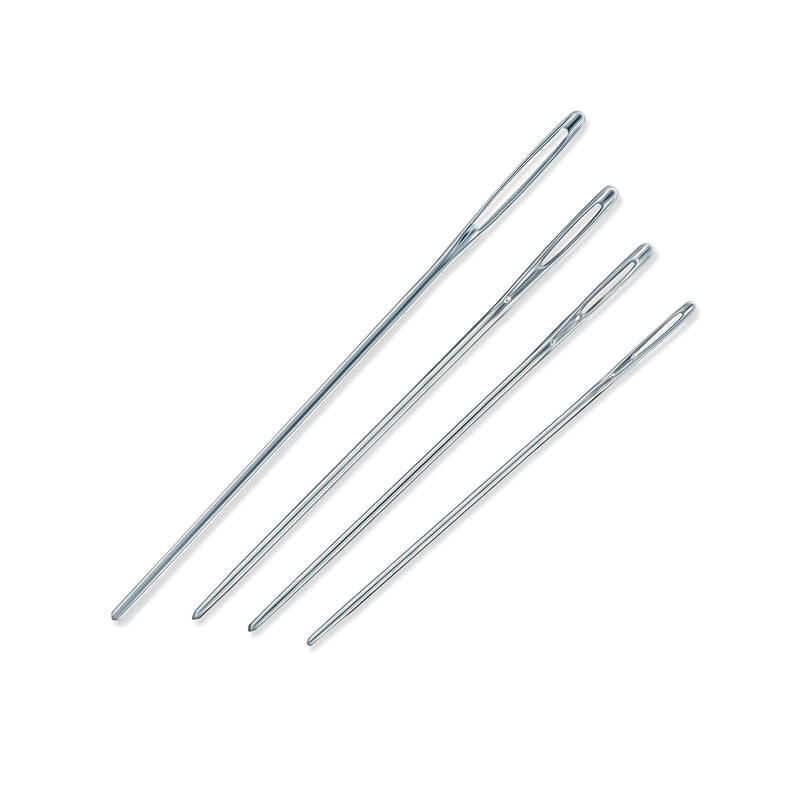 Dritz Deluxe Assortment Hand Needles, Styles & Sizes, Nickel, 100 Deluxe Hand Needles with Needle Threader - NewNest Australia