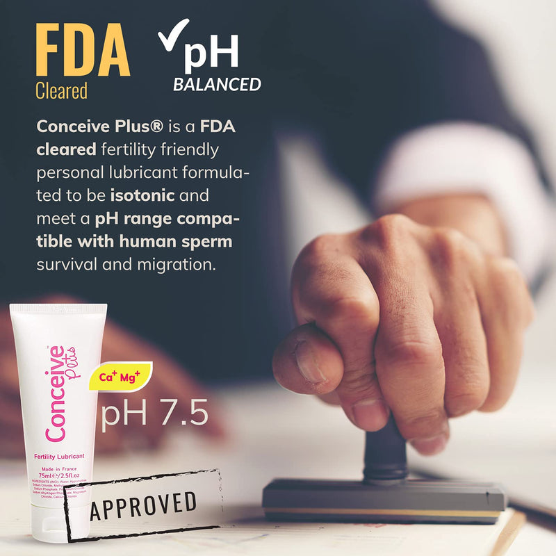 Conceive Plus Travel Size Fertility Lubricant for Women - Calcium + Mg - Use When Trying to Conceive - Vaginal Moisturizer - 1 Ounce Multi-Use Tube 1 Fl Oz (Pack of 1) - NewNest Australia