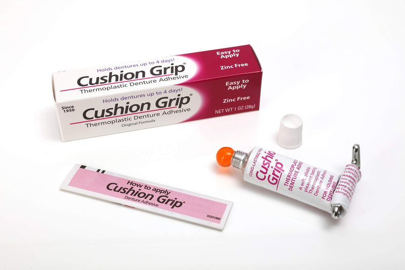 Cushion Grip - a Soft Pliable Thermoplastic for Refitting and Tightening Dentures 1 Oz (28 Grams) - NewNest Australia