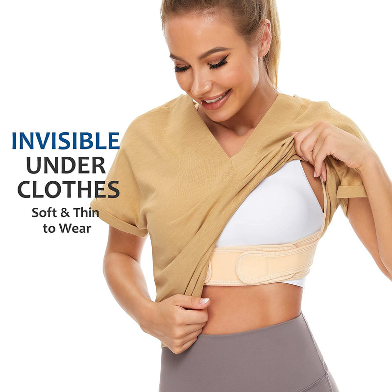 Vicorrect Posture Corrector for Women and Men, Adjustable upper back straightener posture corrector and Providing Pain Relief from Neck, Shoulder, and Upper Back (Small/Medium) Small/Medium - NewNest Australia