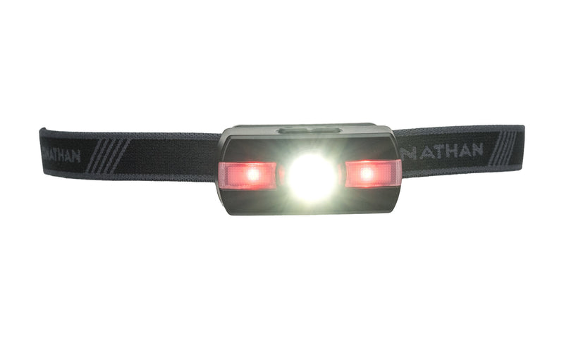 Nathan LED Headlamp for Running, Hiking, Biking, Camping, Hunting and more. Neutron Fire FlashLight Black - NewNest Australia