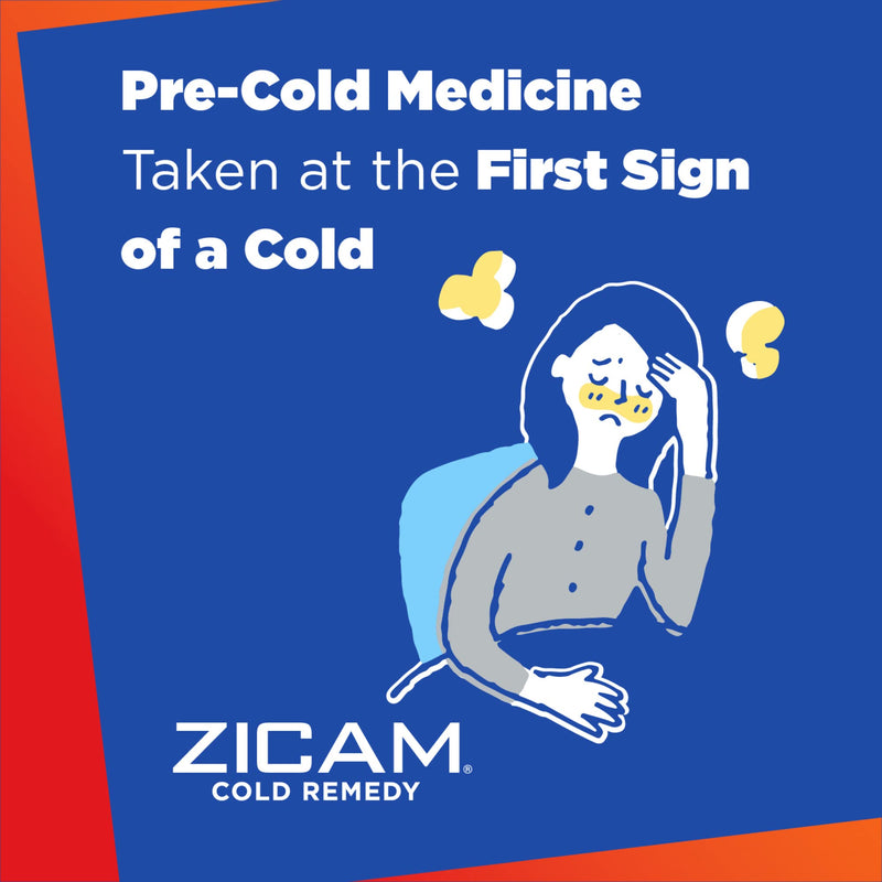 Zicam Cold Remedy Zinc Rapidmelts, Citrus Flavor, 25 Count (Pack of 1) - NewNest Australia