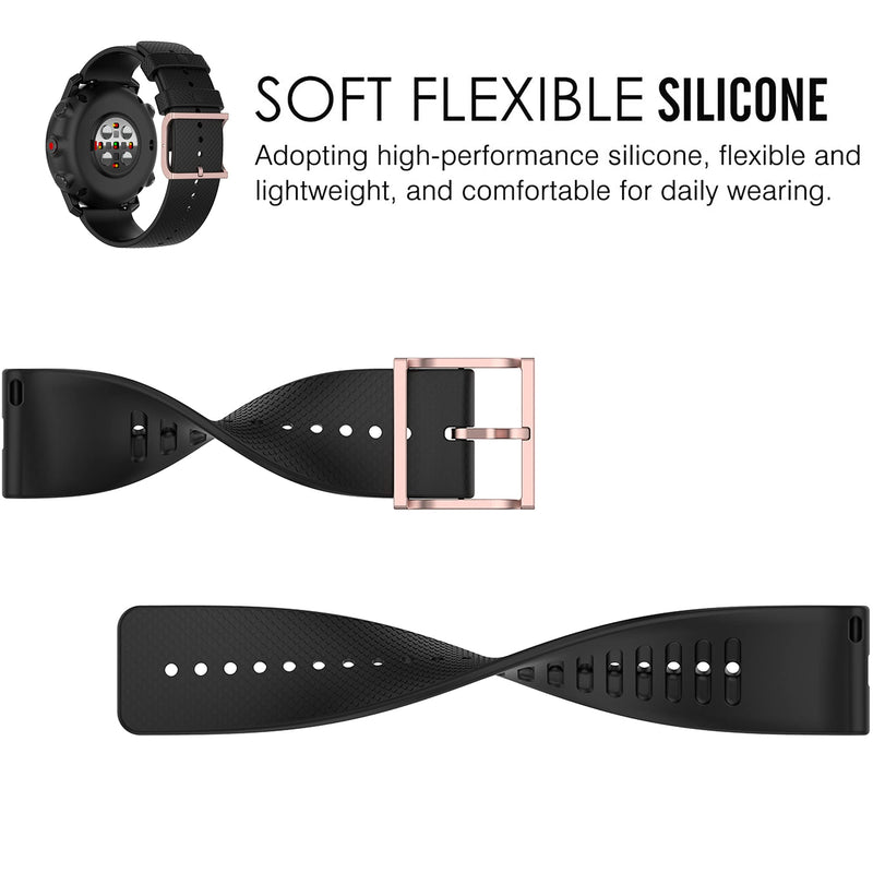 Band for Polar Vantage M2, Quick Release Band Replacement for Polar Grit X/Vantage M/Vantage M2 Fitness Watch (No Tracker, Replacement Bands Only) 5PCS Bands-Girl - NewNest Australia