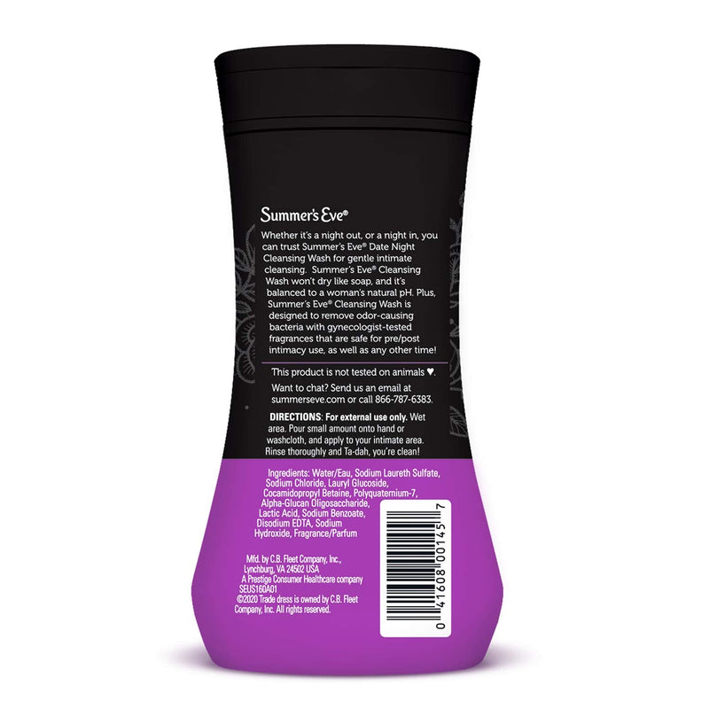 Summer's Eve Date Night, Valentine's Day Feminine Wash 9 Fl Oz (Pack of 1) - NewNest Australia