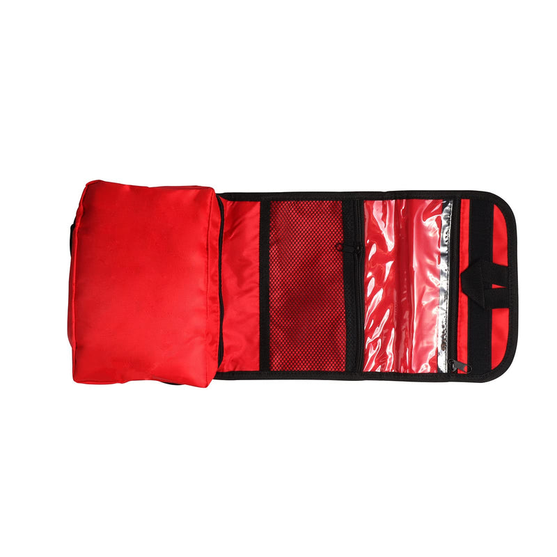 Jipemtra First Aid Bag Empty Small First Aid Kit Bag Outdoor Travel Rescue Bag First Responder Medicine Bag Container For Car Home Office Sports Outdoor, Red G, Compact - NewNest Australia