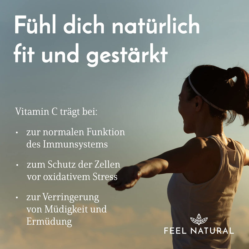 Acerola capsules - High-dose natural vitamin C - 180 vegan capsules in a 6-month supply - No unwanted additives - Laboratory tested, vegan and produced in Germany - NewNest Australia