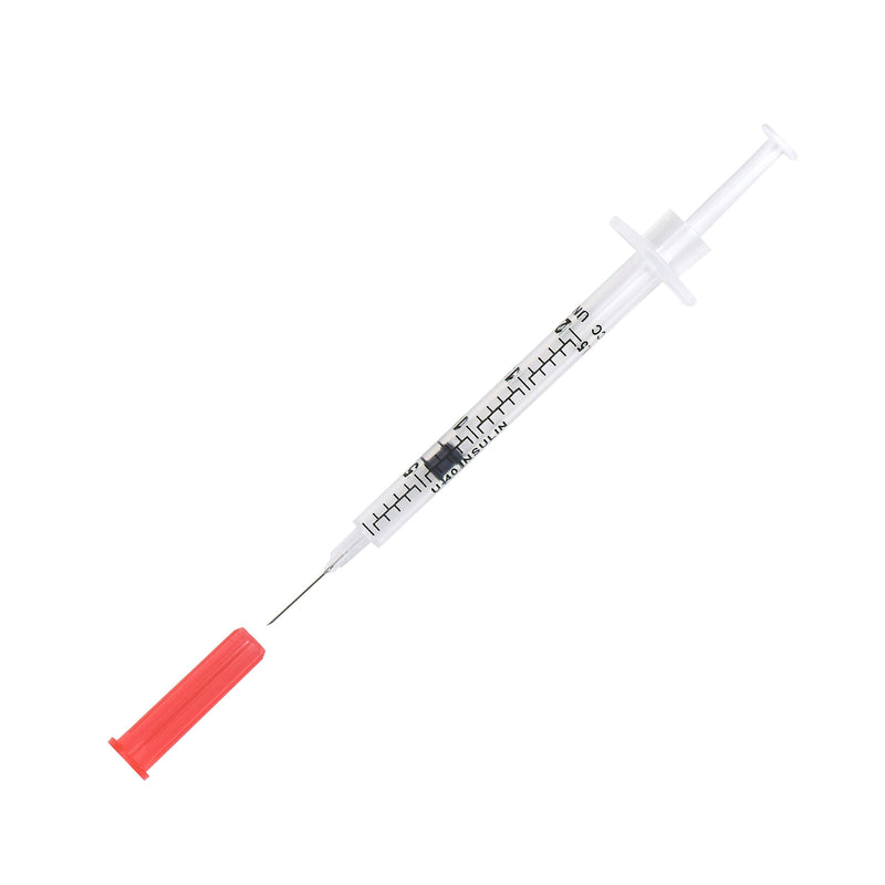 Brandzig U-40 Pet Insulin Syringes 29G 1/2cc, 1/2" 100-Pack - NewNest Australia