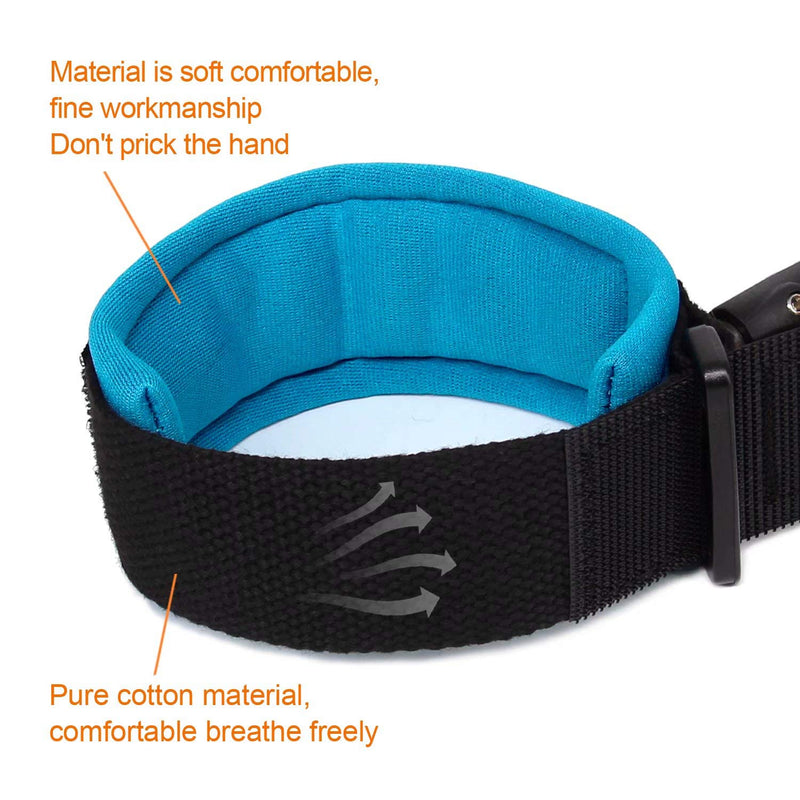 Blisstime Anti Lost Wrist Link Safety Wrist Link for Toddlers, Babies & Kids Blue 1.5m 59 Inch (Pack of 1) - NewNest Australia
