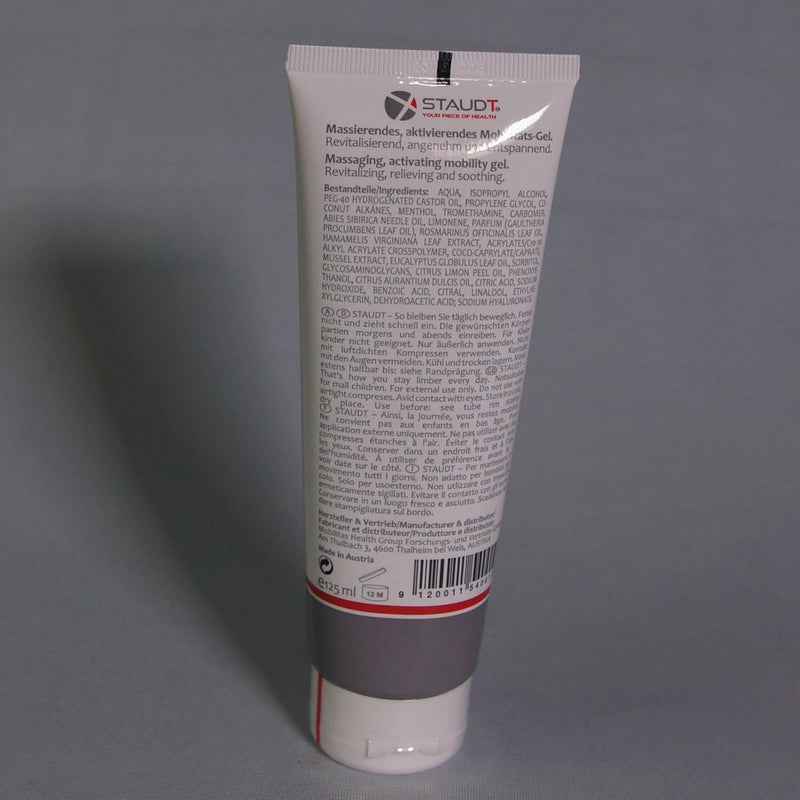 STAUDT Gel Tube 125 ml - fragrant ointment made from green-lipped mussel extract and herbal active ingredients (SomniShop Set L 100) - NewNest Australia