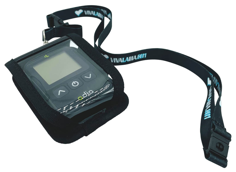 Sewas Diabetic Care Shoulder Bag With Neck Holder Suitable For Adia Blood Glucose Monitor, Shoulder Bag With Belt Clip And Viewing Window Including Neck Strap - NewNest Australia