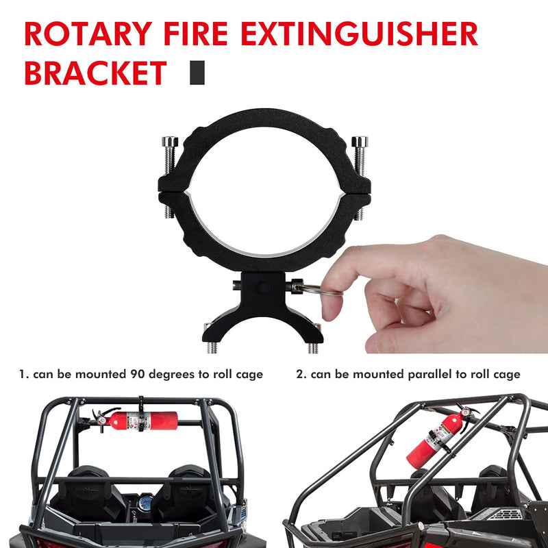 1PCS Fire Extinguisher Mount, EBESTauto Compatible for Adjustable Jeep Fire Extinguisher Bracket Fit for 3 Inch or 3.25 Inch Fire Extinguisher Bottle Bracket fit for UTV with 1.75''-2'' Round 1PCS Fire Extinguisher Mount - NewNest Australia