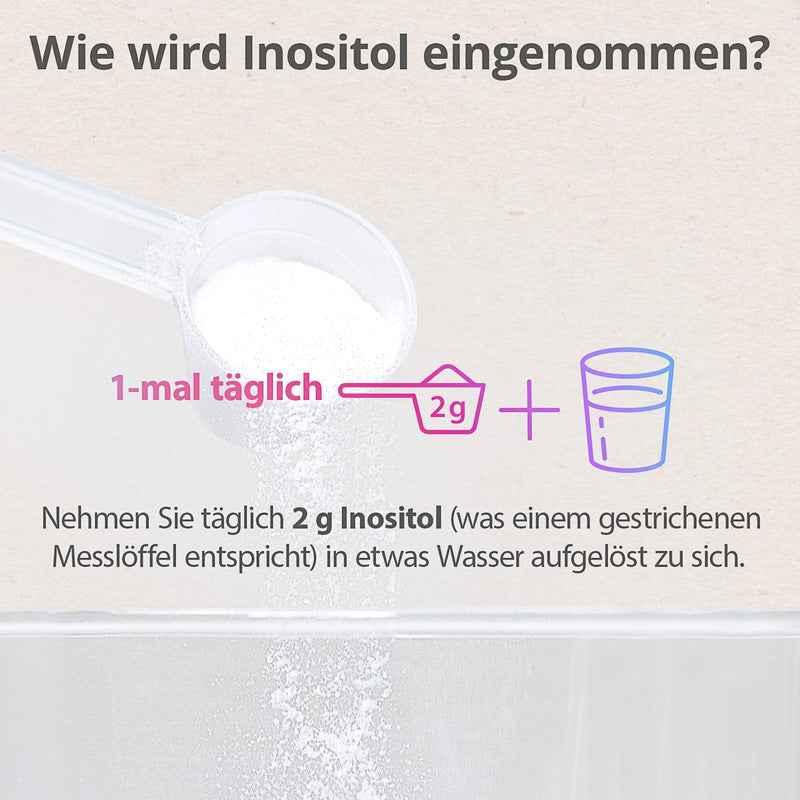 effective nature Inositol - 180 g - for cycle disorders due to PCOS syndrome - particularly effective thanks to Myo-Inositol and D-Chiro-Inositol, powder - Enough for 90 days... - NewNest Australia