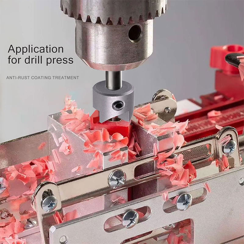 Wood Turning Pen Barrel Kits, 7 Pcs Trimming Mandrel Set (3/4" Cutting Head, 7mm, 8mm, 3/8", 10mm Pilot Cutter Shafts, 0 Size Adaptor Sleeve and Hex Key Wrench) - NewNest Australia