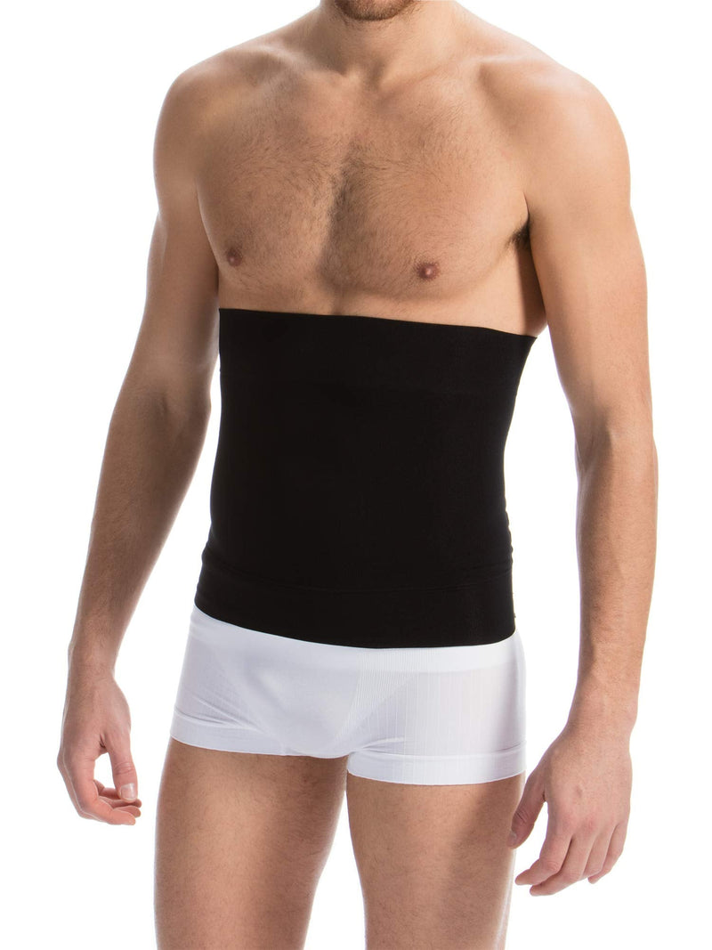 FarmaCell Man 405BS - abdominal bandage/support band for men, figure-shaping with support rods in the back area that prevent rolling up, S black - NewNest Australia
