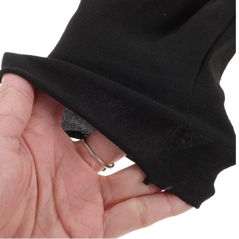 HEALLILY 12 Pairs Working Gloves Cotton Gloves Reusable Cleaning Gloves Adults Protective Gloves Labor Supply for Industrial Labor Gardening Black L - NewNest Australia