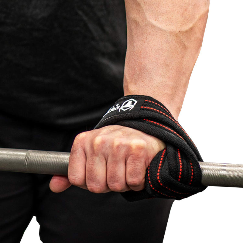 Iron Bull Strength Heavy Duty Lifting Straps for Deadlift - Figure 8 Wrist Straps for Heavy Weight Lifting, Strongman, Powerlifting, Workout and Weightlifting - for Men 10" - Up to 6.5" Wrist Circumference - NewNest Australia