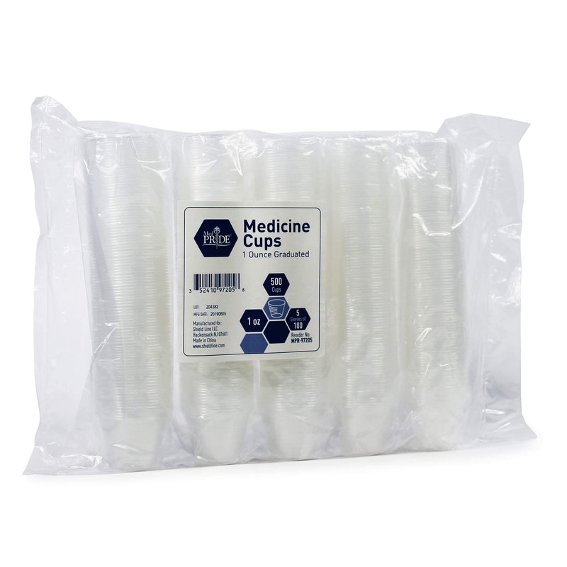 MED PRIDE Graduated, Medicine Cups - Set of 500 - NewNest Australia