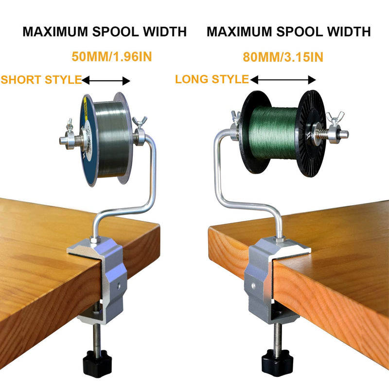 THKFISH Fishing Line Spooler Fishing Line Winder Spooler Fishing Accessories Adjustable Stable Portable Fishing Line Spooler/Fishing Line Remover A -Short- Line Spooler - NewNest Australia