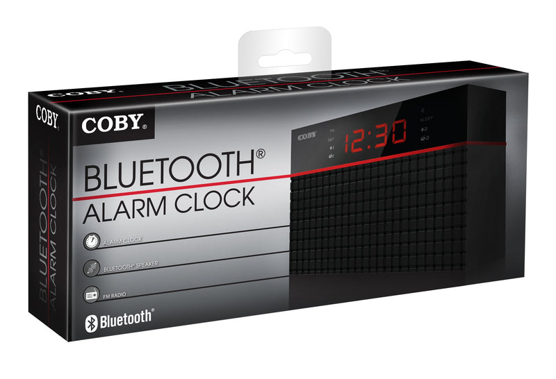 NewNest Australia - Coby CRABT-100-BLK Bluetooth Alarm Clock 