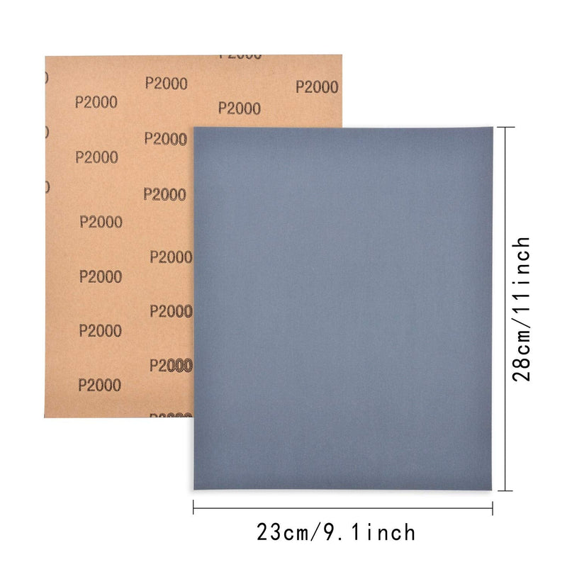 Yaromo 12 Pieces Epoxy Sanding Papers, Waterproof Epoxy Polishing Papers Superfine Epoxy Refinishing Papers for Making Glitter Tumbler Cups, Crafts Tumbler - NewNest Australia