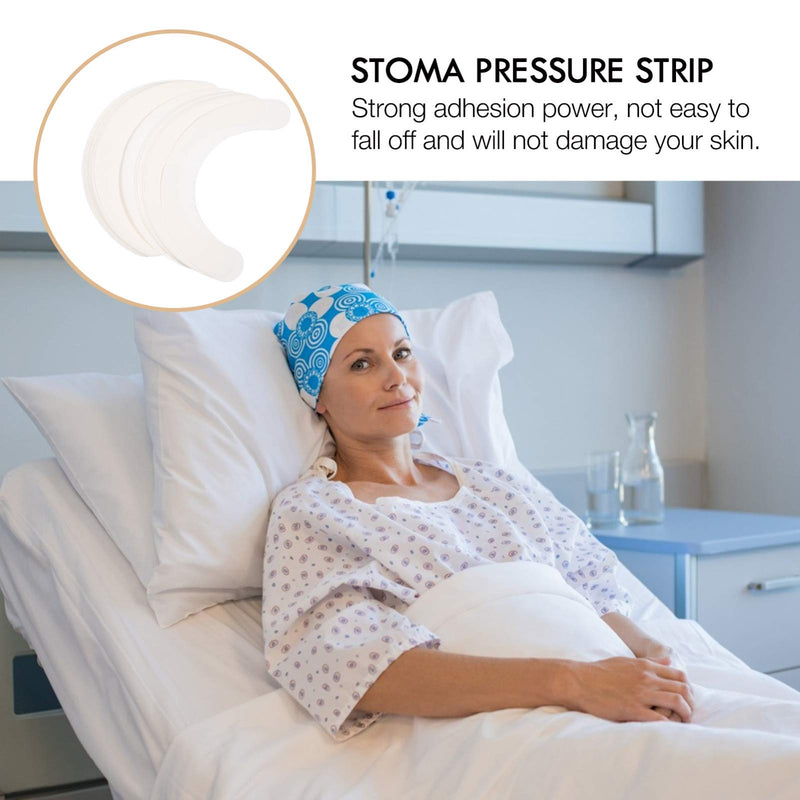 Healifty Pack of 20 Skin Protection Strips Elastic Stoma Protection Tape Waterproof Hydrocolloid Extender Adhesive for Stoma Bag Accessories - NewNest Australia