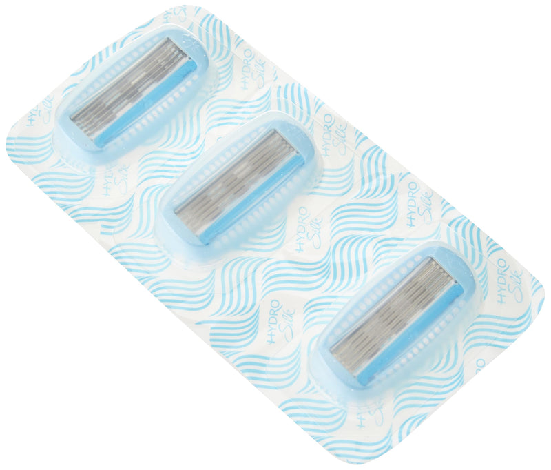 Wilkinson Sword Hydro Silk Razor Blades for Women's Razors, Pack of 3 (Pack of 1) - NewNest Australia