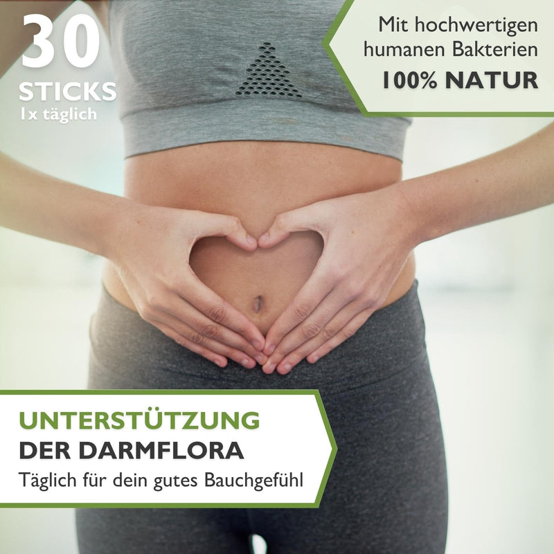 Intestinal Flora Plus | Build Intestinal Flora With Viable Intestinal Bacteria | + Biotin For The Intestinal Mucous Membranes | Delicious Vanilla Flavor | Developed By Probiotics Experts | Made In Austria - NewNest Australia