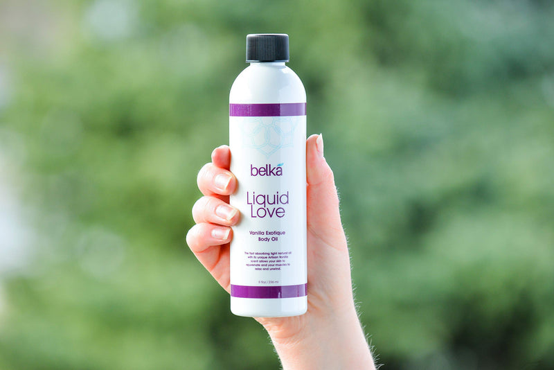 Liquid Love Vanilla Exotique Body Oil for Relaxing Massage Therapy and Sensual Couple's Massages - Made in the USA, 100% Vegan with Luscious Virgin Oils, Grape Seed, Coconut, Vitamin E, 8 floz - NewNest Australia