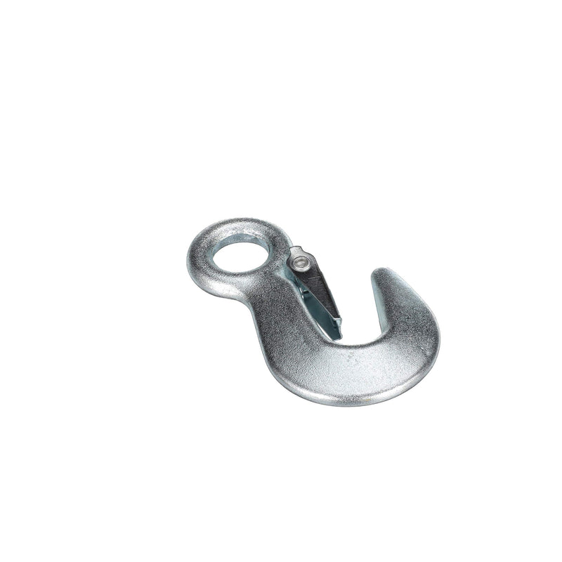 NewNest Australia - Utility Snap Hook - Heavy-Duty, Spring-Loaded Closure, Zinc-Plated Steel, 4 in. Long, 5/8-In. Ring Diameter 