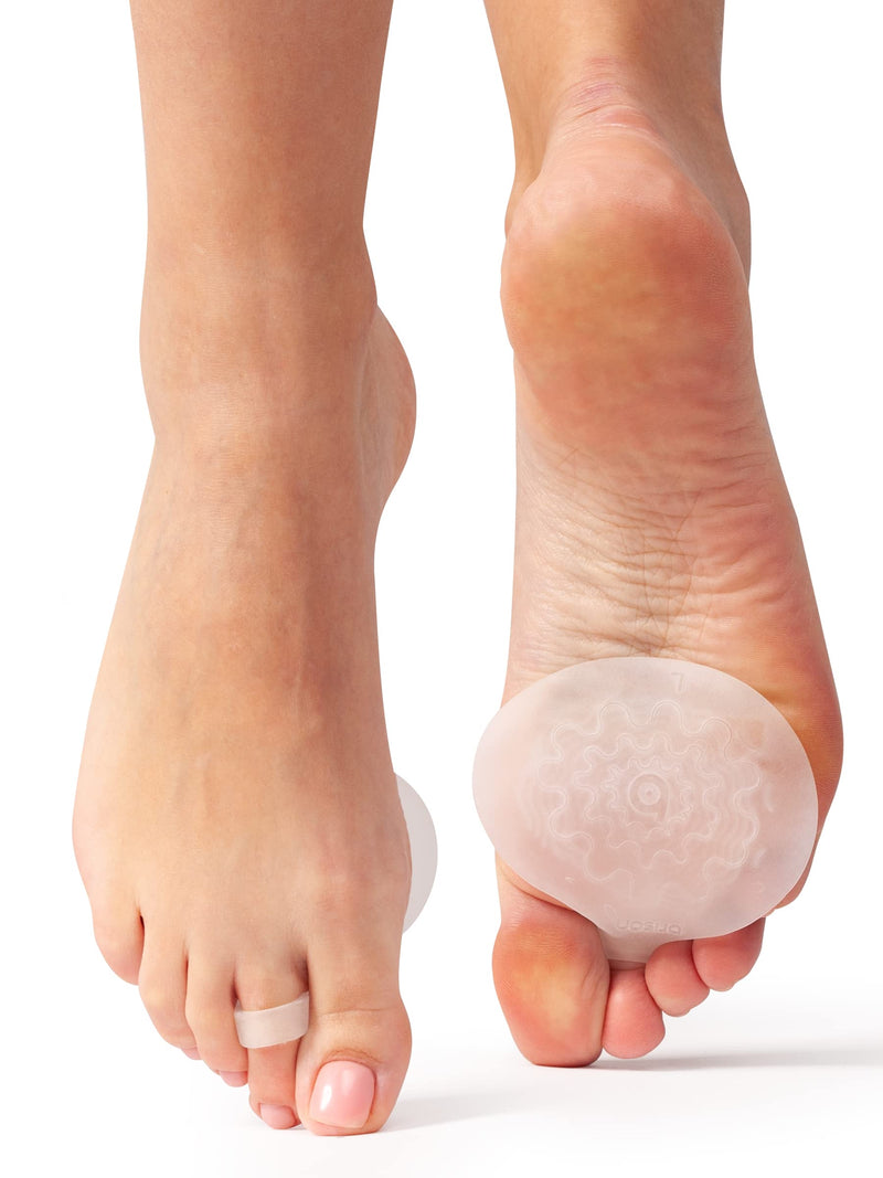 Metatarsal Pads Ball of Foot Cushions - Metatarsal Pads for Women and Men - Soft Gel Foot Pads Metatarsal Foot Forefoot Cushioning Foot Pain Relief - 2 Pairs Clear - NewNest Australia