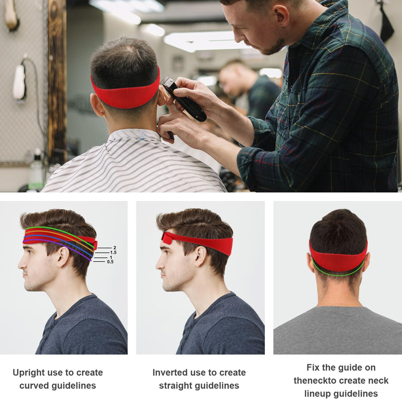 Neckline Shaving Template and Hair Trimming Stencil(Red) - NewNest Australia