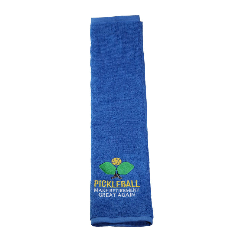 LEVLO Pickleball Sports Lovers Gift Pickleball Make Retirement Great Again Cotton Towels for Pickleball Lovers Gifts - NewNest Australia