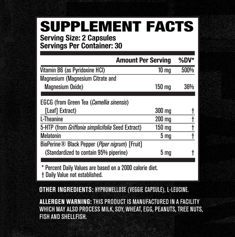 Lean PM Night Time Fat Burner, Sleep Aid Supplement, & Appetite Suppressant for Men and Women - 60 Stimulant-Free Veggie Weight Loss Diet Pills 60 Count (Pack of 1) - NewNest Australia
