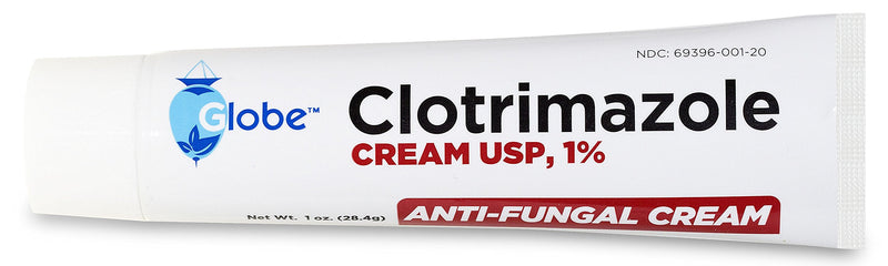 (5 pack) Globe Clotrimazole Antifungal Cream 1% (1 oz) Relieves the itching, burning, cracking and scaling associated with fungal infections | Compare to the Name Brand Active Ingredient - NewNest Australia